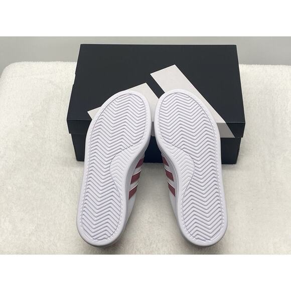 adidas Women’s Grand Court 2.0 White/Pink Size 7 - Picture 5 of 5